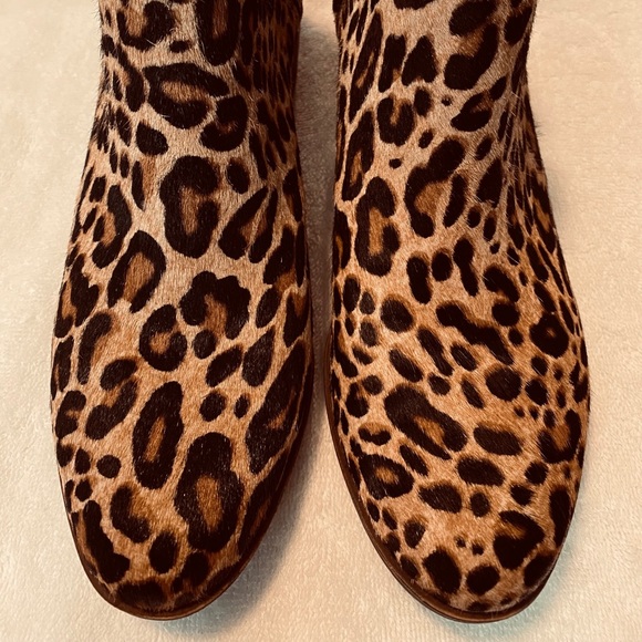 Lucky Brand Shoes - Almost Brand New Leopard Suede Ankle Boots By LUCKY BRAND - Box 65